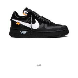 Nike Black and White Men's Shoes